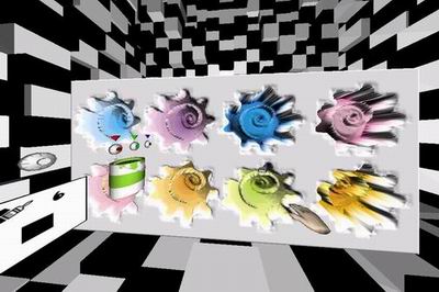 3.D.UO.PAD texture deforming example 2