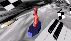 Clef changing color indicating ready state