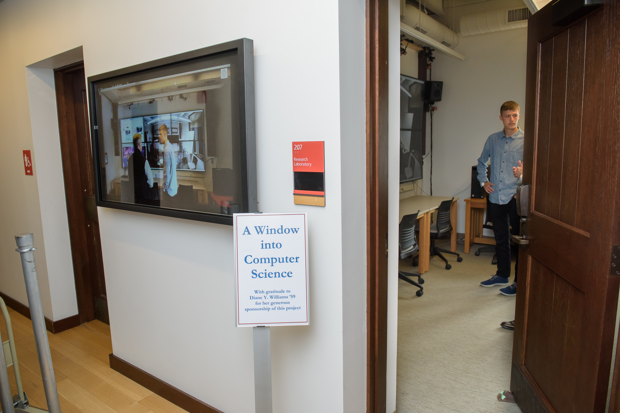 CS Interactive Display Board demonstration