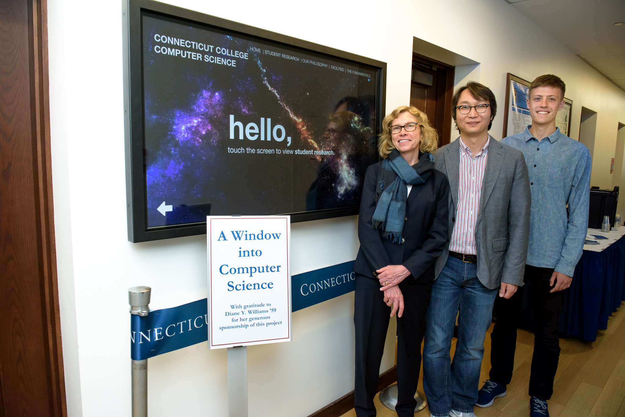 CS Interactive Display Board audience