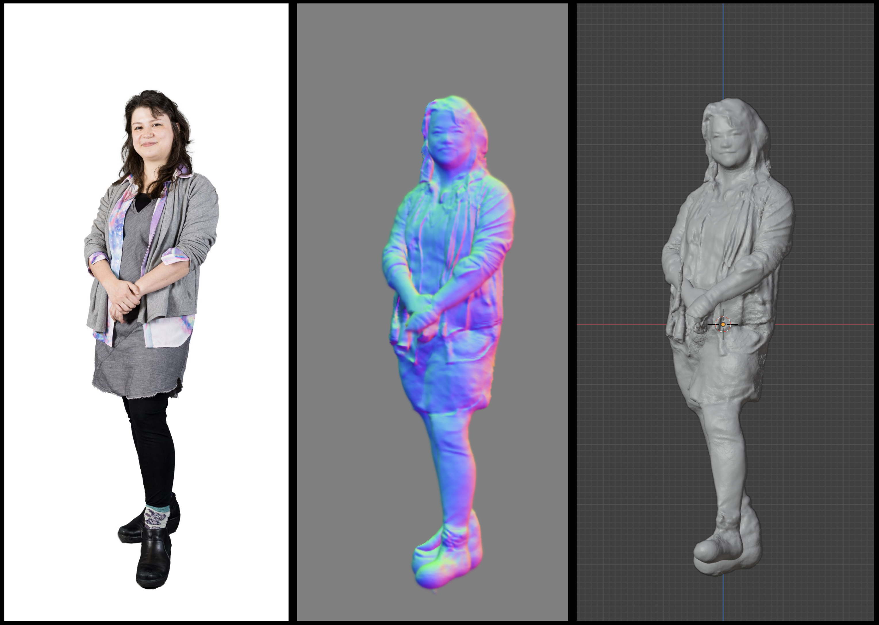 Reconstructed Body Model via Machine Learning Technique
